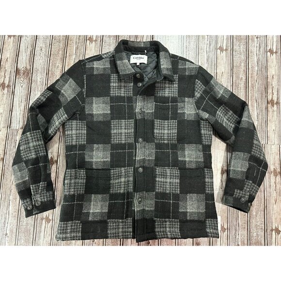 Corridor Other - Corridor Merino Wool Botton up Jacket coat lined quilted Size L